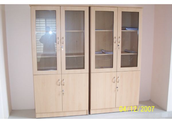 Cupboard with half glass- ST 6